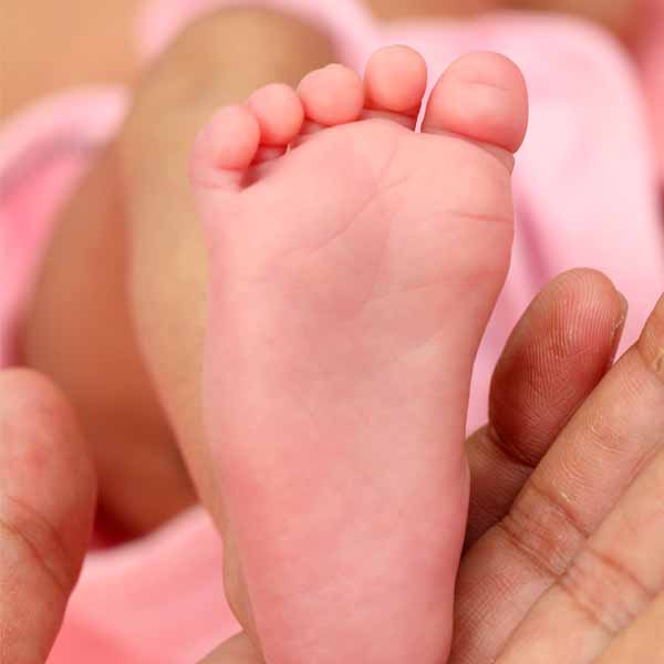 infant foot